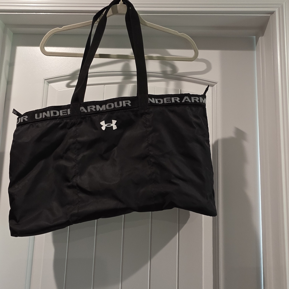 Under Armour Black Tote with White Logo